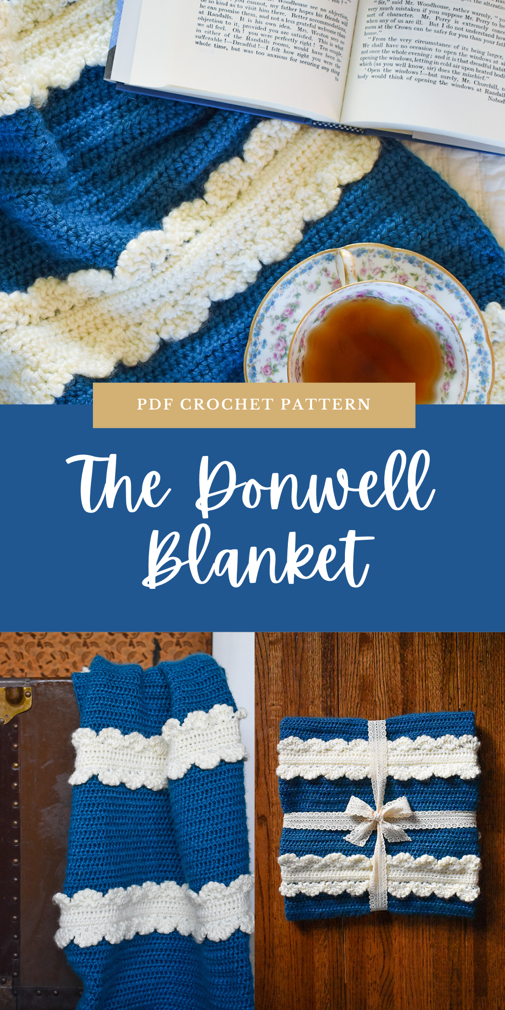 The Donwell Blanket Crochet Pattern